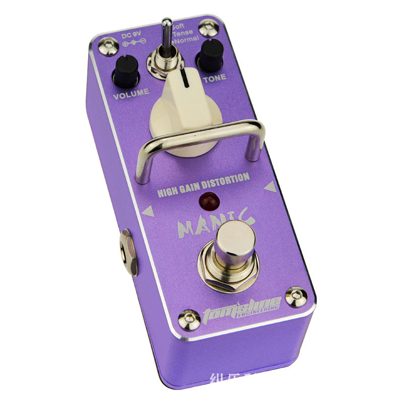 热销阿诺直销 工厂玛aroma amc-3 manic 高增益失真效果 电吉他效