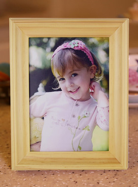 73n7891012寸白色结实木相框摆台儿童宝宝欧式婚纱照片画框木