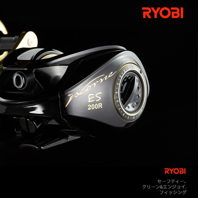 ryobi利优比犀双es水滴轮钛合金线杯远投超硬路亚打黑防炸睿摇臂