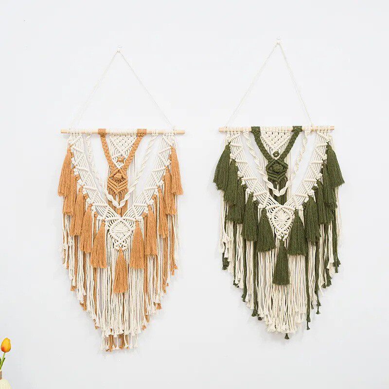 工厂直发手工编织挂毯波西米亚风编织壁挂民宿家居背景墙装饰壁毯