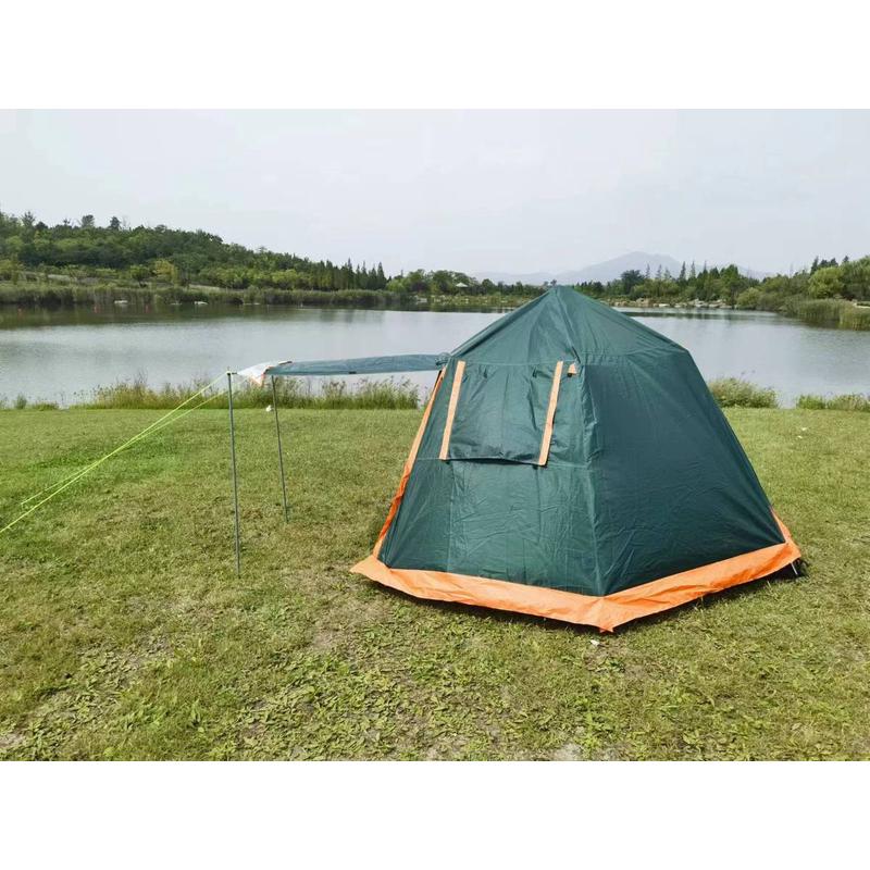 户外帐篷野外露营家庭野营防晒折叠遮阳沙滩全自动便携式野餐帐篷