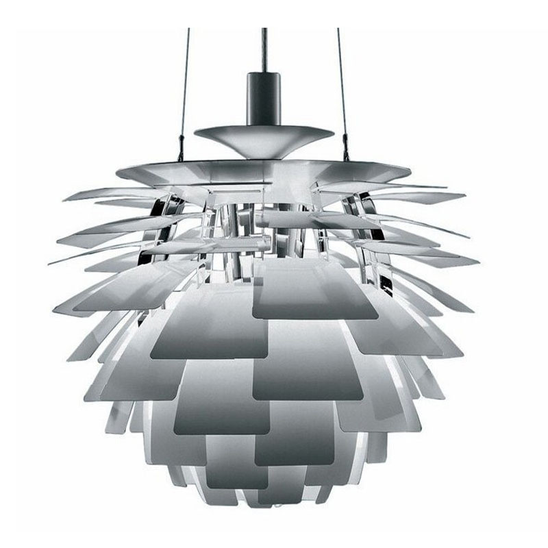 铝材现代简约千叶片松果吊灯ph5吊灯客厅餐厅吧台北欧创意后吊灯