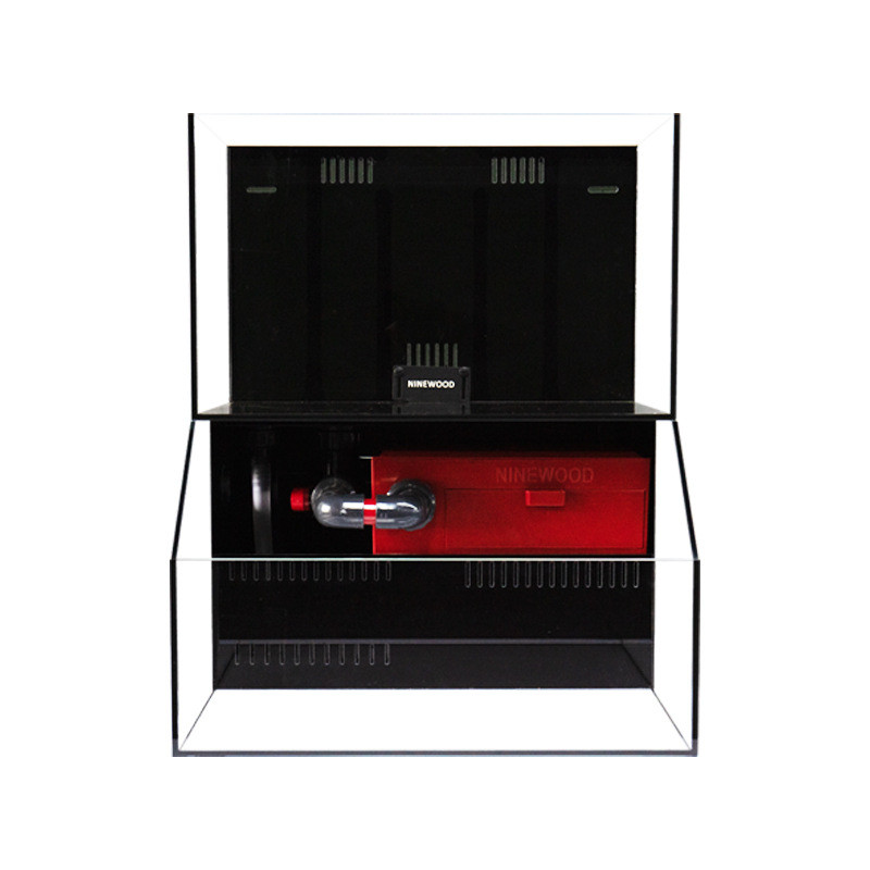 热销鱼缸客厅小型水族箱玻璃裸白热弯金鱼缸超缸六角恐龙缸乌龟缸