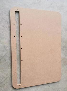 密度板mdf板材cnc开槽切片中纤板木制配件仿油漆可形激光雕刻丝印