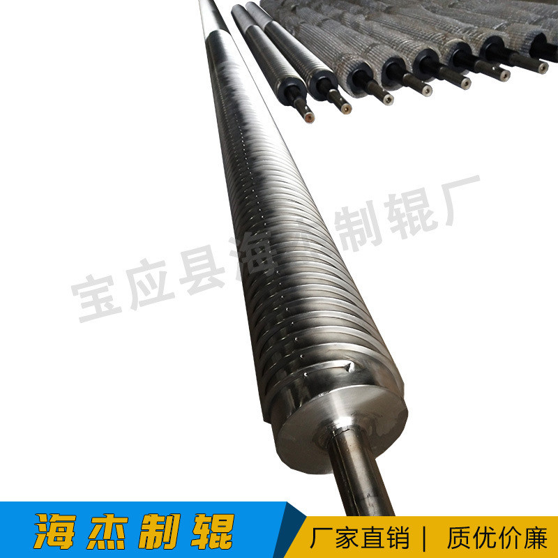 用于印染纺织布皮革展布辊不锈钢轴棍镀铬螺旋丝扁丝圆丝T型