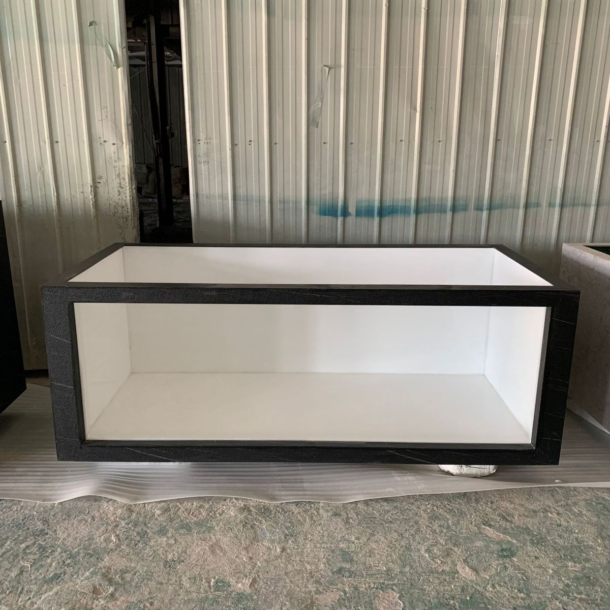 锦鲤地缸鱼缸客厅玻璃落地观赏专业水族箱大尺寸双层超白室内巨物