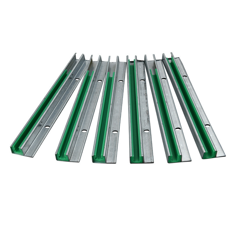 超高分子聚乙烯链条导轨t导轨单排高分子导轨u型高分子单排链条型