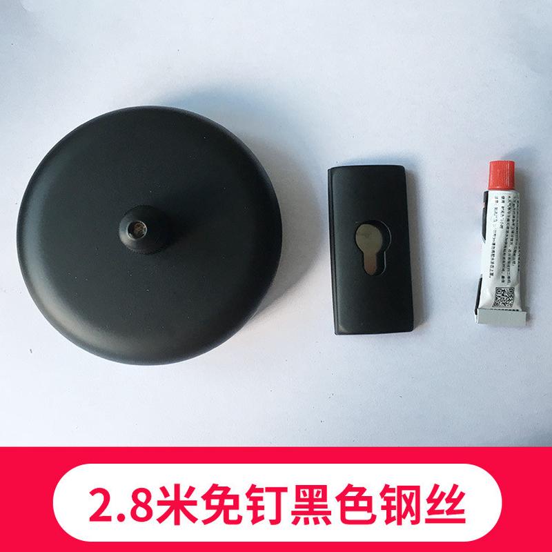 室内阳台免打孔伸缩晾衣绳酒店宾馆隐形晒衣绳自由不锈钢晾衣绳