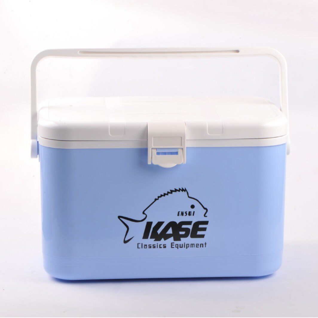 kase凯思箱虾保温活虾箱船钓养虾箱可配充氧泵活饵箱10.8升12.8