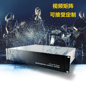 热销bnc矩阵切换器112进32出网络数字高清混合监控视频服务主机