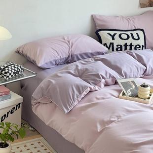 4r9z夏季 ins被被套单件被罩单150x200x230学生宿舍单人水洗棉 日式