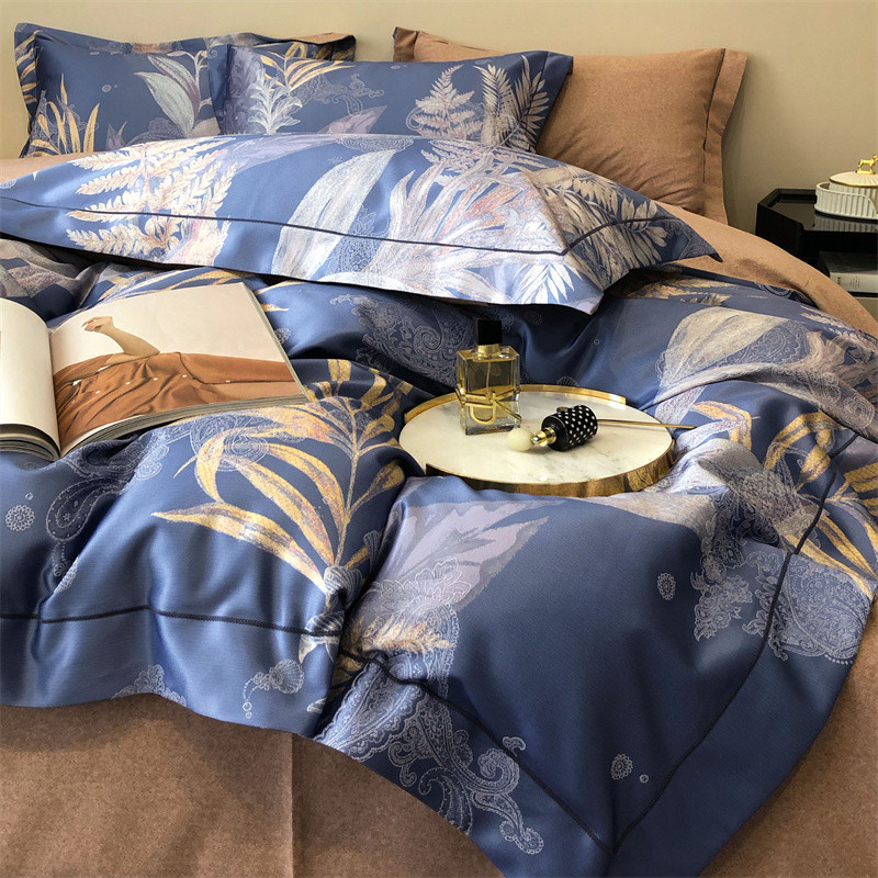 58c1床单磨毛四件套100加厚保暖被套秋冬支床笠花卉床上