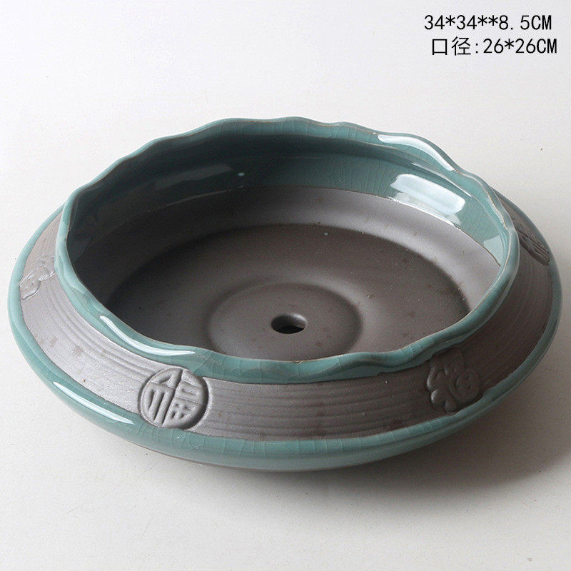 组合陶瓷哥窑中国风禅意花盆文竹盆栽多肉植物拼盘花器皿直供盆景,鲜花速递/花卉仿真/绿植园艺,花盆,淘宝优惠券,粉丝福利购,淘宝优惠卷