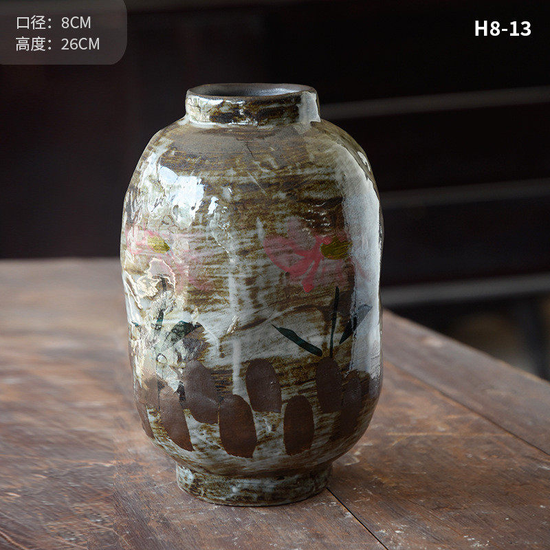 景德镇陶瓷花盆复古花瓶家用中式手绘大口径专用高级大号花器插花,鲜花速递/花卉仿真/绿植园艺,花盆,淘宝优惠券,粉丝福利购,淘宝优惠卷