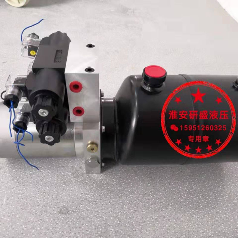 热销dc24v4kw液压控制系统直流液压作用动力单元升降平台举升机双