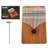 17kalimba桃花芯木拇指琴卡林巴键