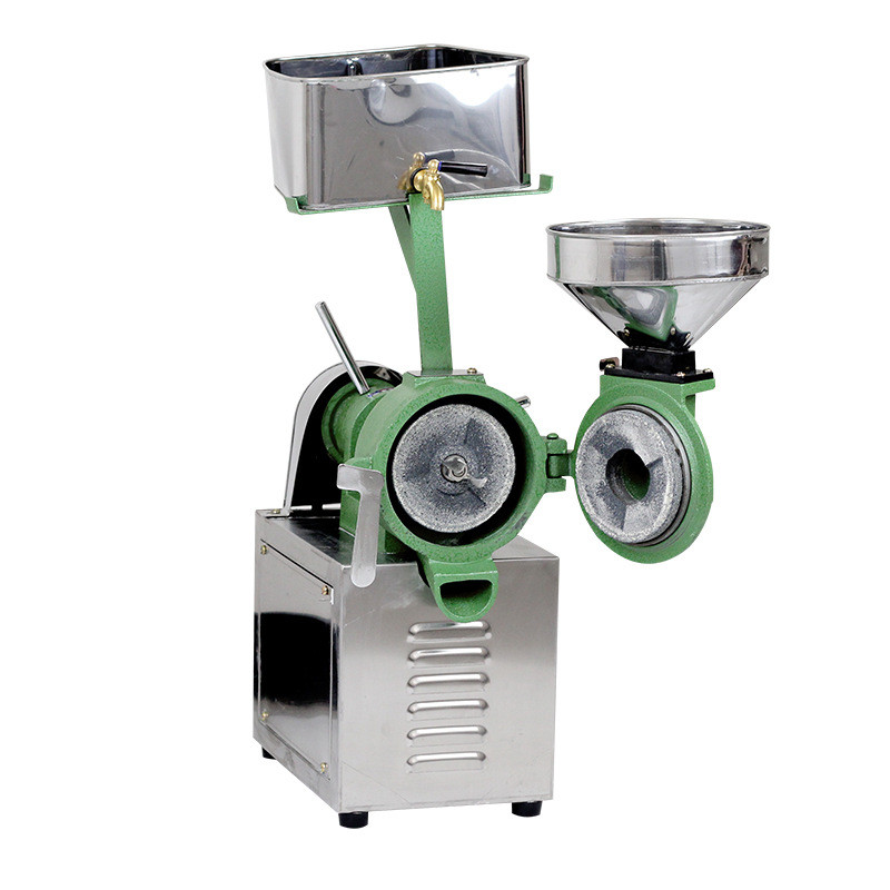 工厂直销不锈钢磨浆机广式肠粉磨米浆机多功能干湿两用花生酱机