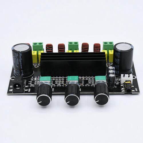热销xh-m573声道2.1大功率tpa3116d2数字功放板80w+80w+100w