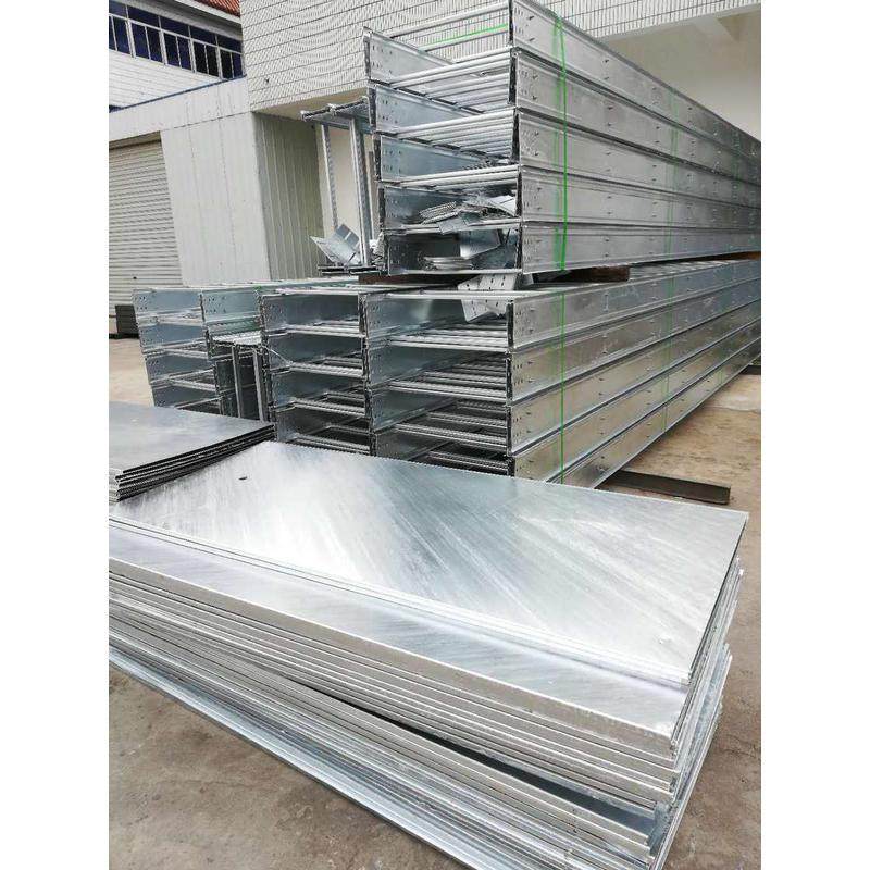 厂家供应热镀锌槽式桥架梯桥架桥架托盘式式大跨距桥架批发