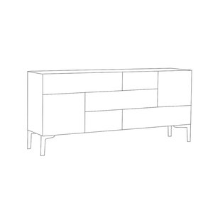 北欧黑胡桃木边柜全实木客厅斗柜现代简约轻奢型樱桃木极简储物柜