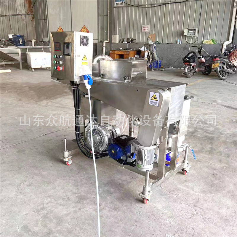 全自动小酥肉淋浆机面包吐司上浆生产线商用淋香片奶糖浆机器