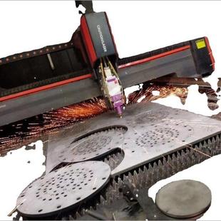 佛山市激光切割，法兰，圆饼穿刺，