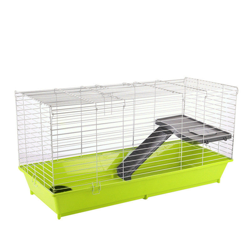 仓鼠笼子批发可可折叠便携塑料铁丝仓鼠笼用品28寸家用兔笼