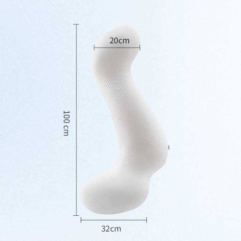 家用长条海马抱枕记忆棉成人款男女生侧睡觉专用大床上夹腿枕