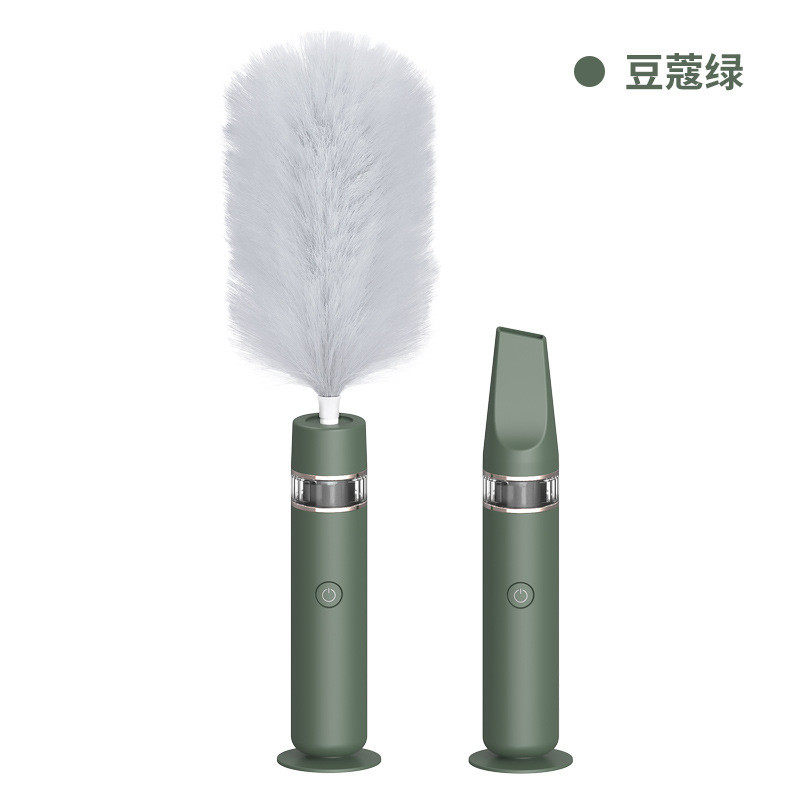 现货电动鸡毛掸子家用全自动纤维清洁刷便携可伸缩除尘批发厂家掸