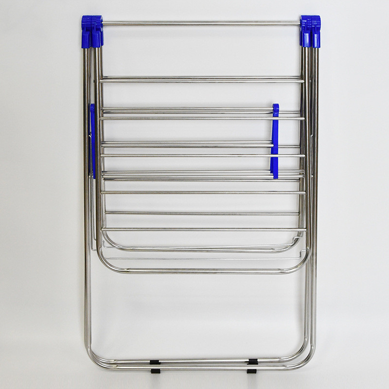 晾衣架家用阳台晾衣折叠晾衣架批发室外卧室落地衣架双层室内架子