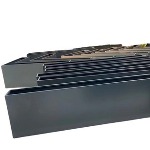 钣金景观花池金属金属景观种植池加工定制log公园不锈钢坐凳花池