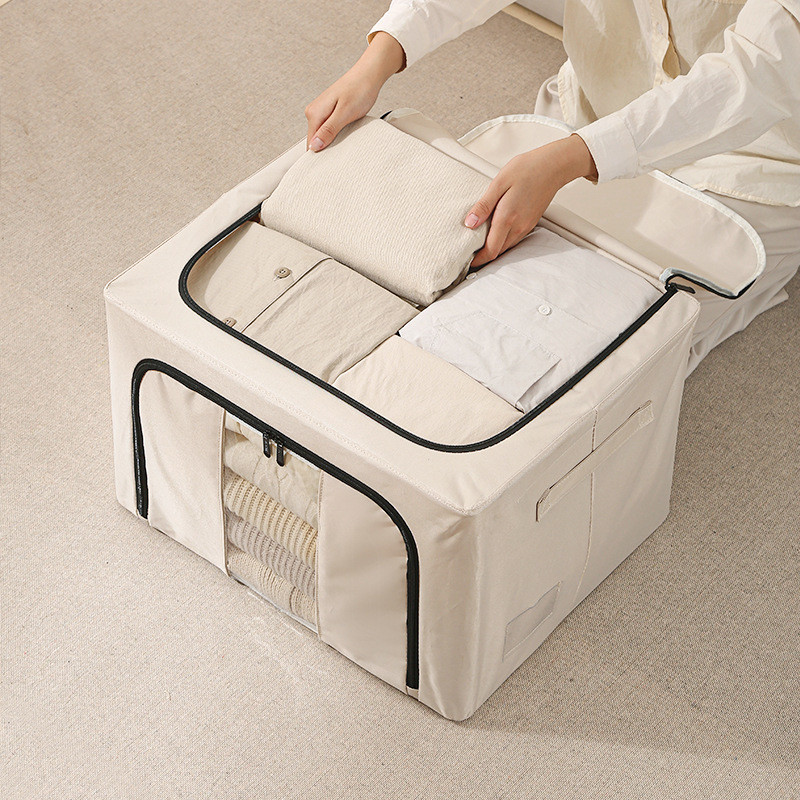 可水洗百纳箱衣服被子衣物收纳可折叠大容量收纳箱衣物收纳箱66l