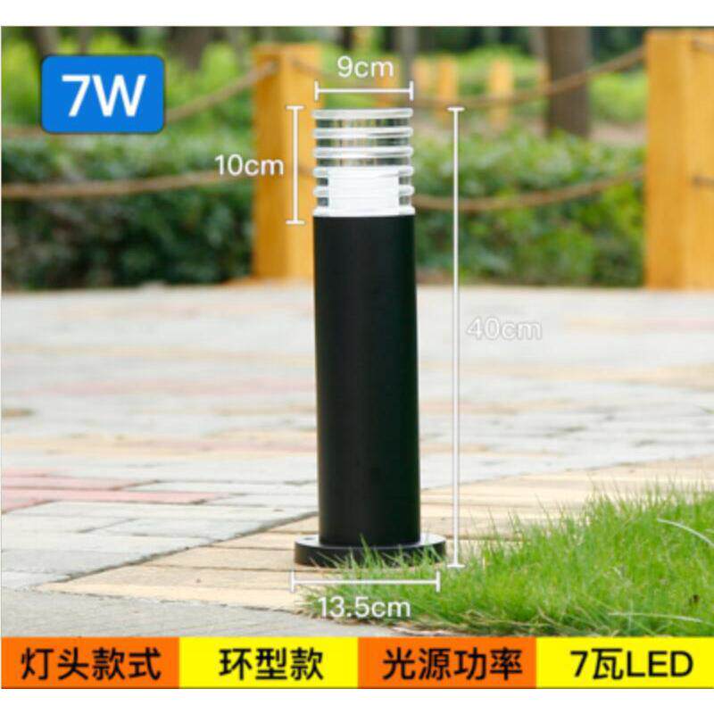 led草坪草地户外花园水晶气泡景观庭院公园别墅落矮柱亚克力棒灯