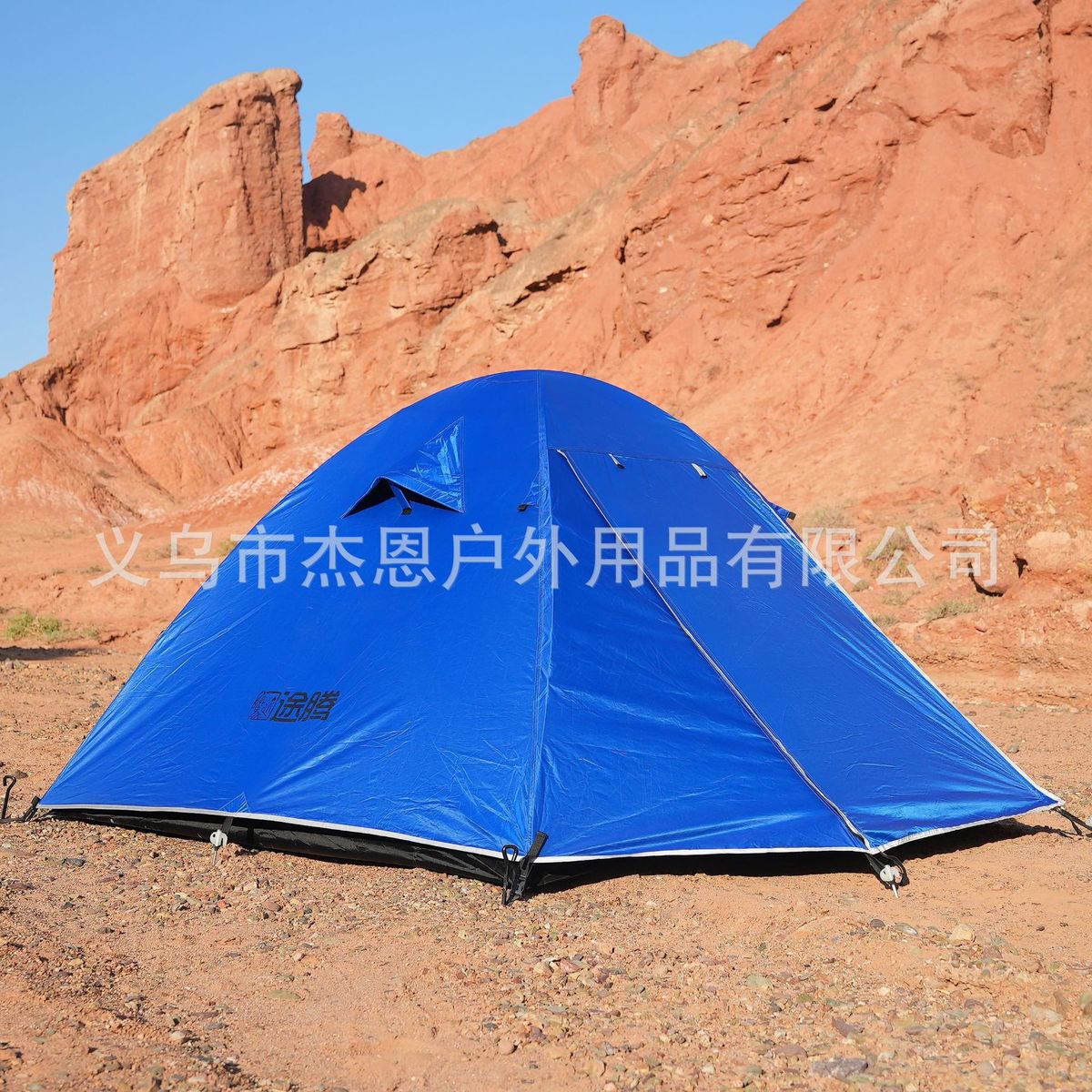 户外帐篷双层保暖防暴雨专业登山杆帐超轻铝徒步野外露营帐篷