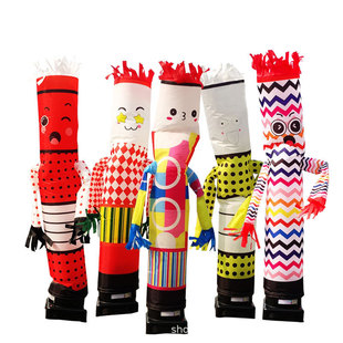 空中舞星气模人卡通气球人庆典跳舞人偶人开业招手气模人