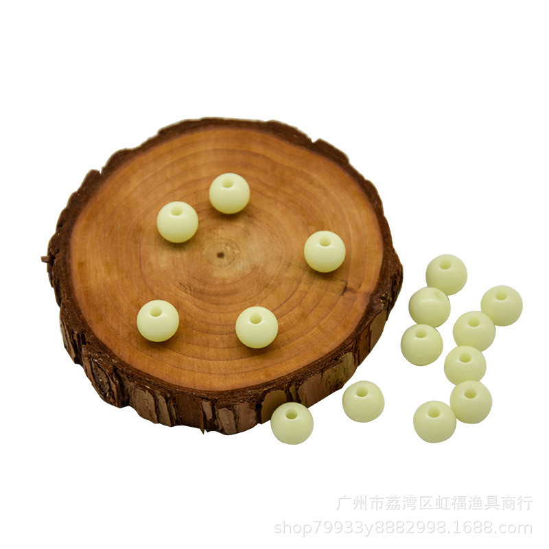 超亮夜光台湾珠大包装做牙带钓组配件带鱼仕挂专用夜光挡珠夜光豆