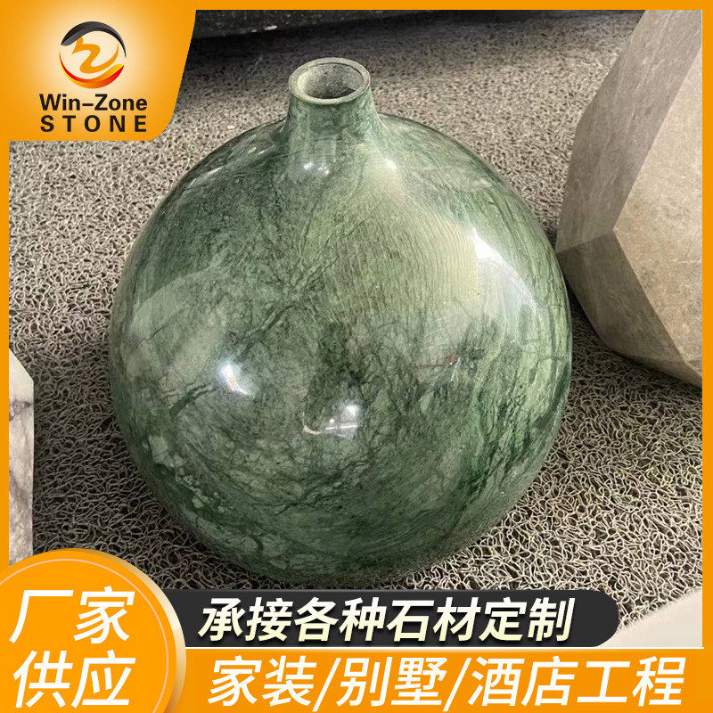led灯大理石配件石材供应大量工艺品酒店家用大理石灯具底座