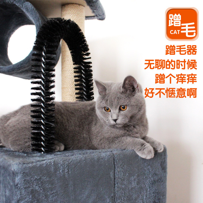 批发猫爬架猫窝猫树一体麻绳猫架子猫跳台猫抓板猫咪玩具用品冬季