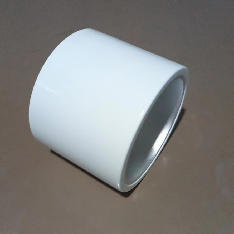 安尚8寸明装双横插筒灯白色灯体砂面罩铜线镇流器2*13W直径23高18