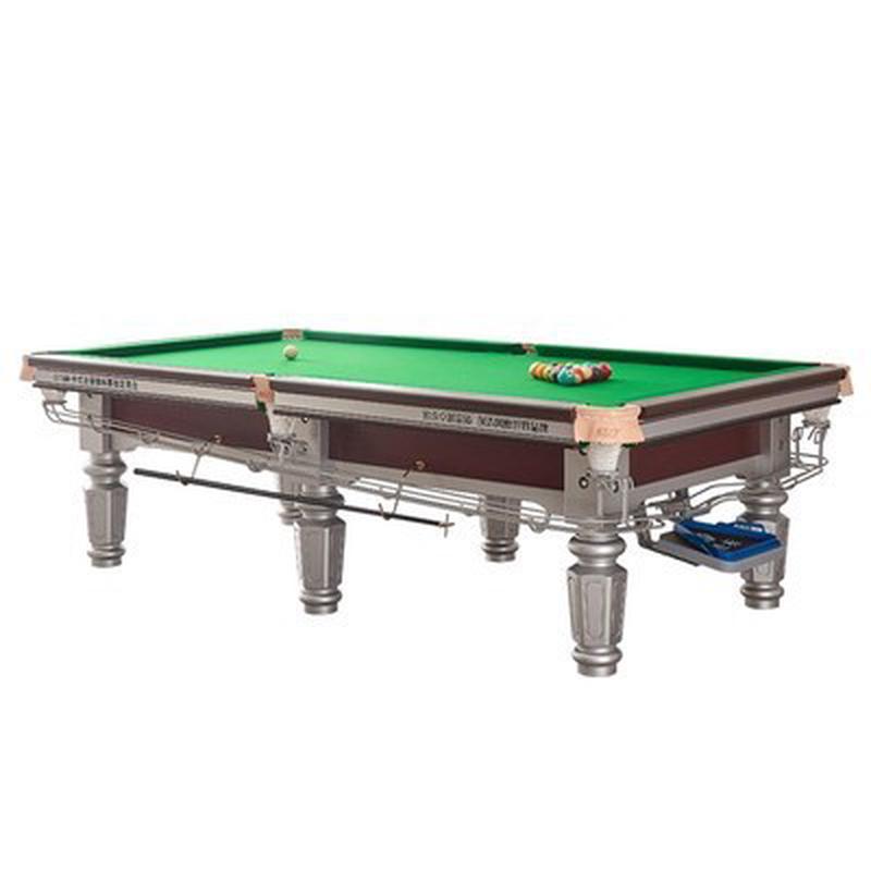 美式中式钢库赛事台球桌标准型黑八桌球成人家用室内休闲球台案子