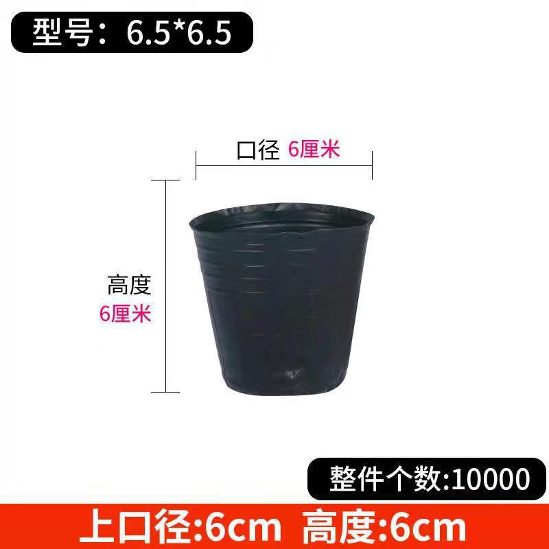 批发营养钵育苗杯批发营养钵育苗育苗杯花盆苗圃植物加厚花盆黑色