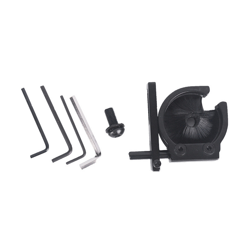 cp810通用毛刷箭台美式反曲弓射箭铝合金鬃刷箭台厂家直供