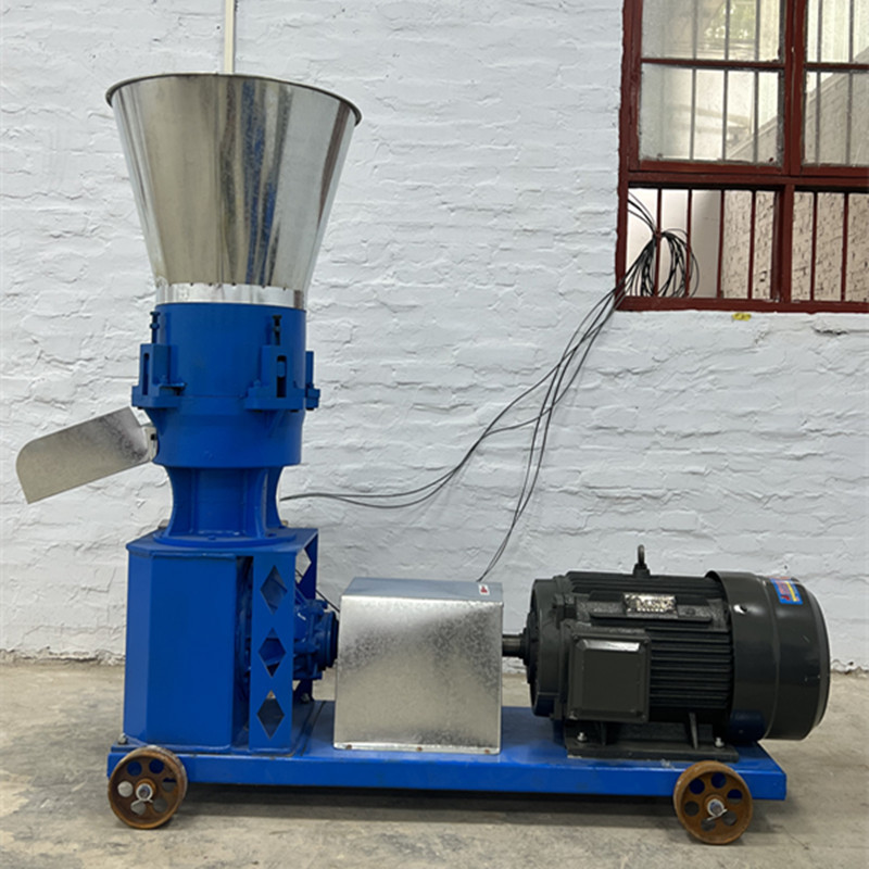 饲料颗粒机兔鸡鸭猪牛羊颗粒机家用秸杆玉米饲料颗粒机