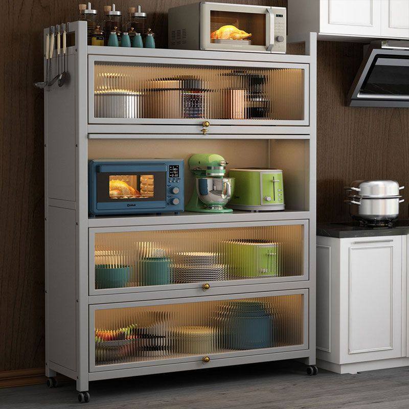 热销带门厨房多功能置物柜落地多层储物柜微波炉烤箱储物收纳橱碗,厨房/烹饪用具,厨房置物架/置物柜/角架,淘宝优惠券,粉丝福利购,淘宝优惠卷