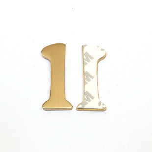 号码供应金属厂家门牌公司编号铜号码字母数字来图来样定制