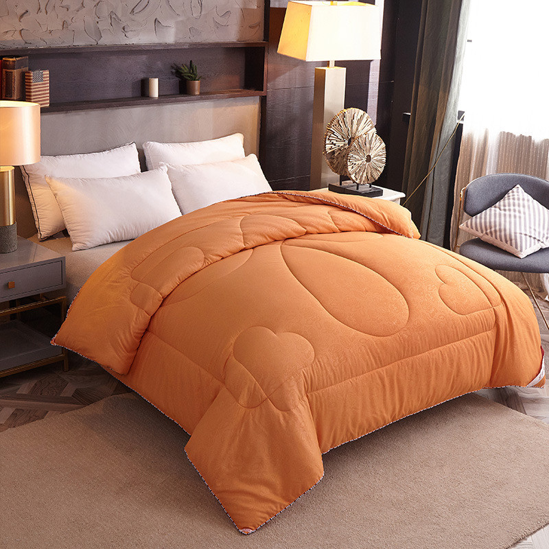 厂家批发会销礼品被子化纤被羽丝绒棉被秋冬四季保暖被芯