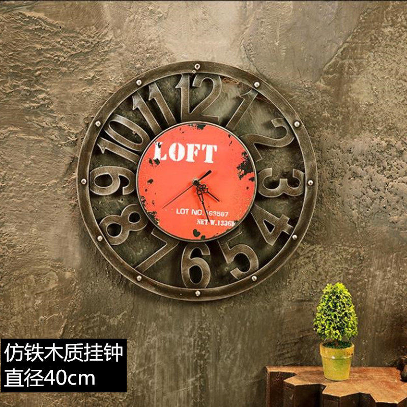 工业风品挂件酒吧墙面装饰飞机铁艺壁挂复古背景墙创意墙上挂饰