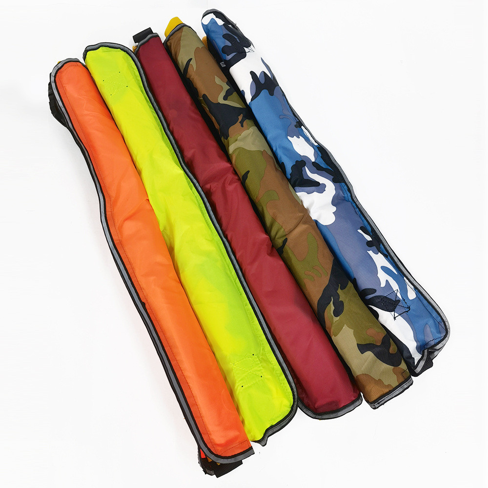 便携充气式大浮力水域充气救生腰带便携式成人全自动充气式救生衣