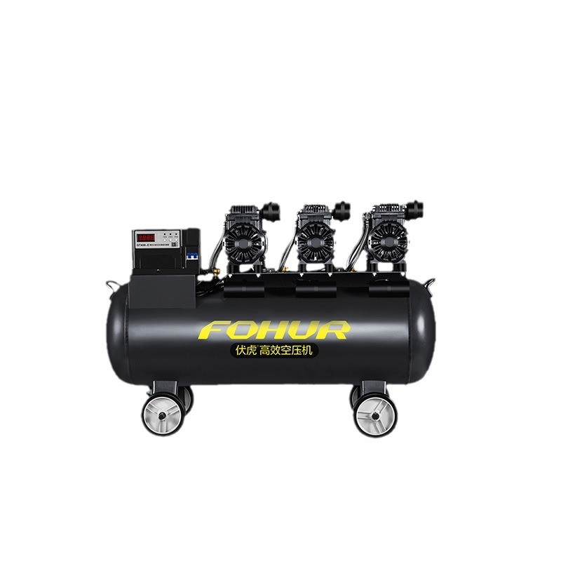 圣帕无油低音空压机fh-1390w*3120l小型喷涂高压木工便携打气泵