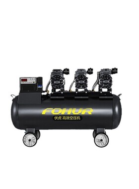 圣帕无油低音空压机fh-1390w*3120l小型喷涂高压木工便携打气泵